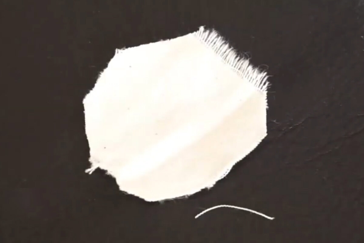 سوراخ کردن پارچه چرمی